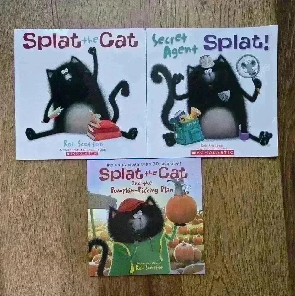 Splat the Cat books bundle children's book